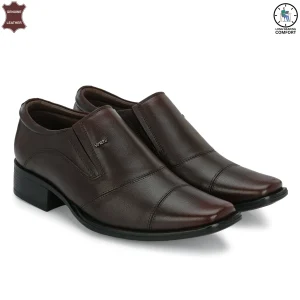 Brown Slip-On Dress Shoe